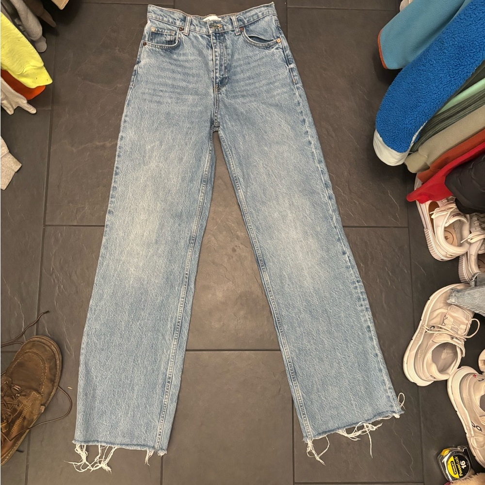 Zara Straight Leg Jeans